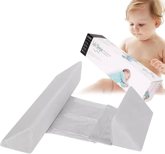 Baby Side Sleeper Weddge Breathable Pillow, Removable and Washable Breathable,Original Down Alternative Pillow for Sleeping - Bedding for Back, Stomach or Side Sleepers