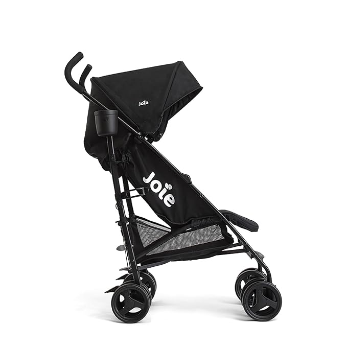 Joie Tansy Umbrella Stroller – Lightweight, Compact Folding with Multi-Position Recline – Travel-Friendly Stroller (Shale)