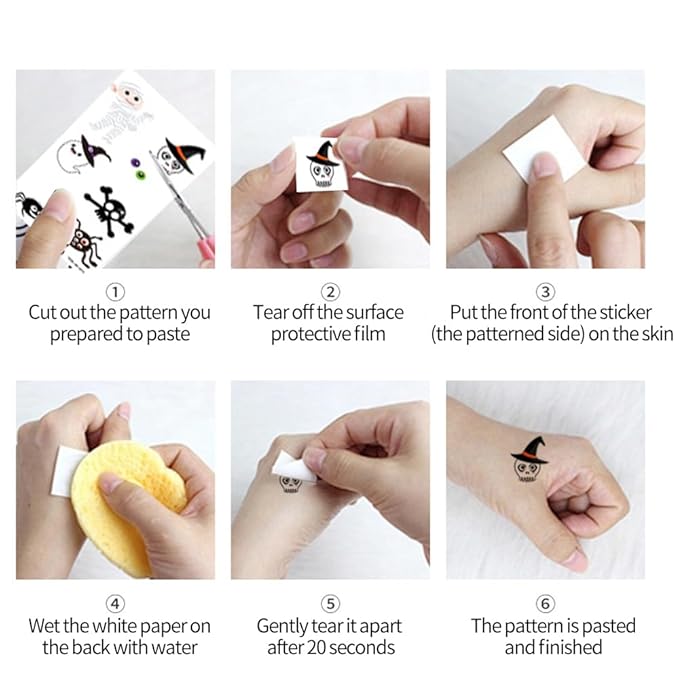 Face Painting Kit for Kids & Adults, Non-Toxic Water Based Face Paint Palette with12 Rainbow Split Cakes +4 Sequins Gels, Includes Brush, Stencils, Gem Sponge & Glow Stickers Halloween Body Paint