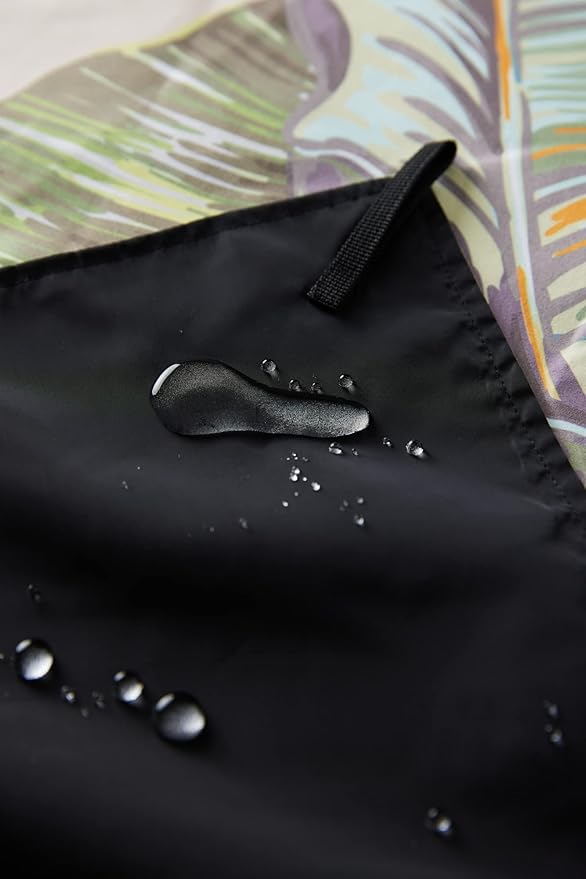 Nomadix Festival Blanket - Perfect for Picnics, Camping, & Lawn Seating - Plush Top & Water Resistant Base - Made with Post Consumer Recycled Materials - Banana Leaf Green - 60x70