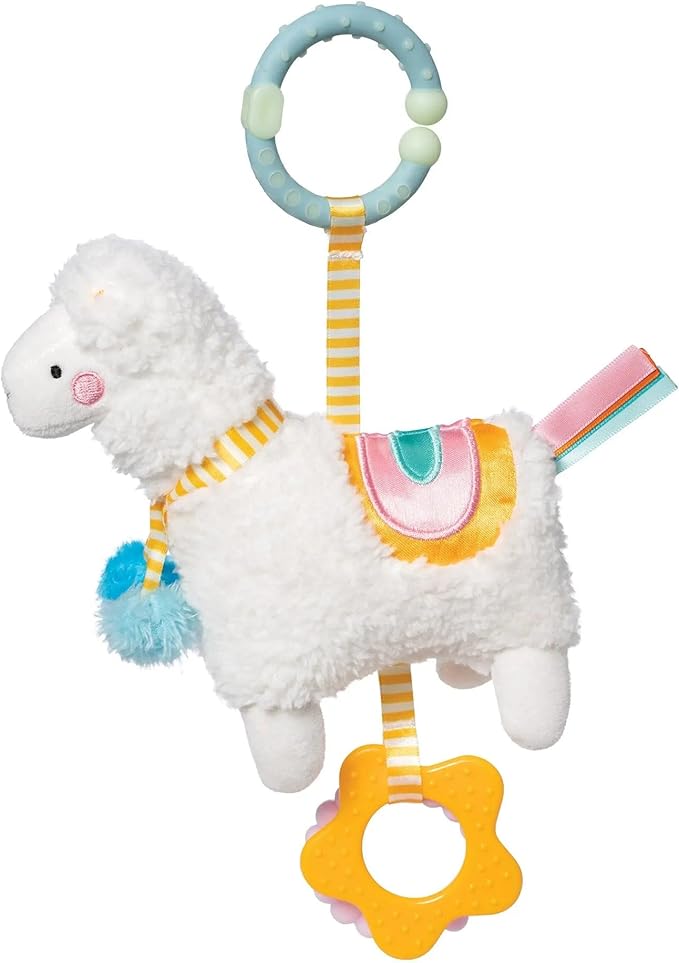 Manhattan Toy Llama Clip-on Baby Travel and Teething Toy