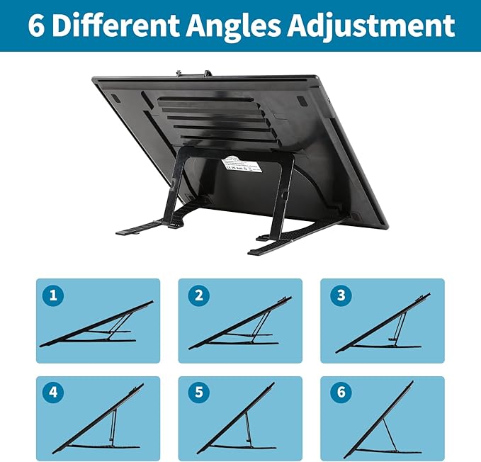 KOBAIBAN Wireless A3 Light Pad with Carry Bag, Foldable Stand, Top Clip, 3 Colors/Stepless/6-level Dimmable Brightness Rechargeable tracing Light Box/Board for Cricut Weeding Vinyl, Diamond Painting