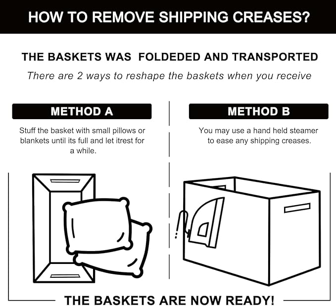 OIAHOMY 3 Pack Storage Basket for Organizing, 13''X9.85''X8.7'' Woven Storage Bins with Handles, toy organizers,Stylish Room Decor, Black variegated