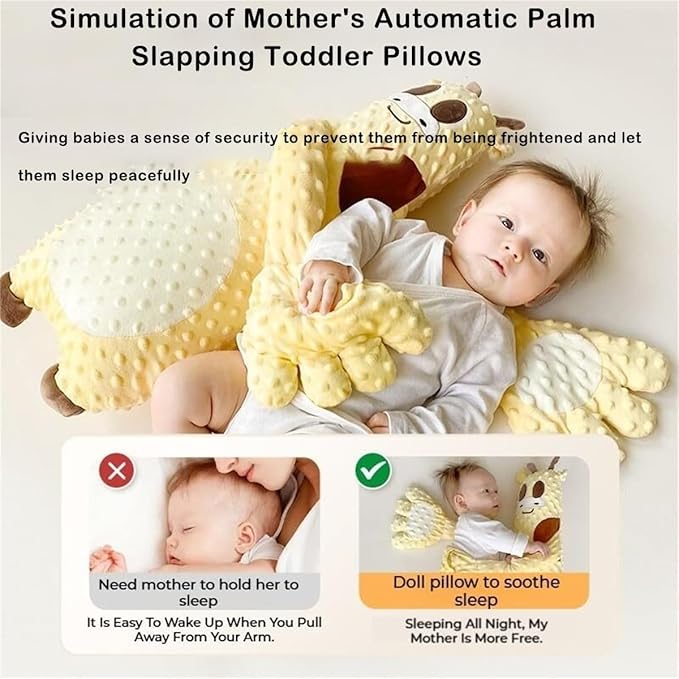 Baby Patter for Sleep,2025 Latest Model Patter for Sleep,New Baby Patting Sleeping Toy - Imitate Mother's Arms (1pcs,Little Blue Bear)