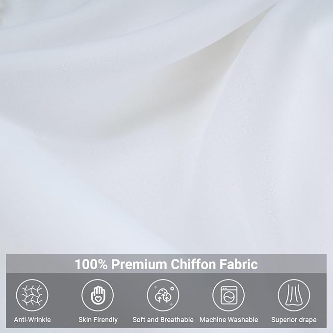 OldPAPA Kids Bed Canopy with Pom Pom Hanging Mosquito Net for Baby Crib Nook Castle Game Tent Nursery Play Room Decor,White