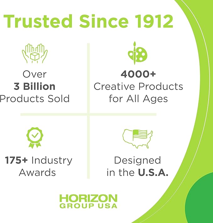 Creative Roots Mosaic Sun Stepping Stone Kit, Includes 7-Inch Ceramic Stepping Stone & 6 Vibrant Paints, DIY Garden Stone for Kids Ages 6+