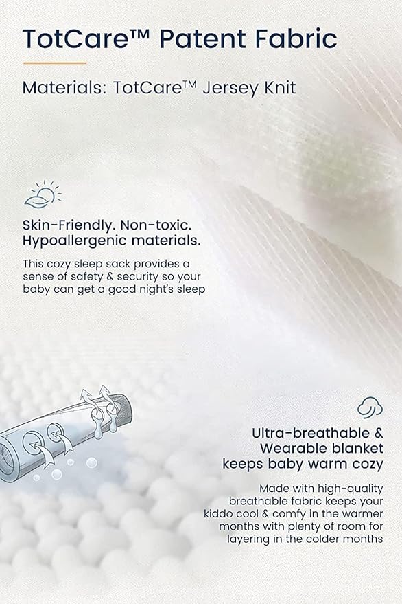 TotAha Sleep Sack 0-6 Months 3-Pack,Stretchy,Buttery Soft Swaddle Transition Sleeping Bag,Light Baby Wearable Blanket with 2-Way Safe Zippers for Boys and Girls, 0.5 TOG