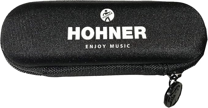 Hohner Special 20 Harmonica - Key of E Flat Bundle with Carrying Case, Pouch, Online Manual, and Austin Bazaar Polishing Cloth