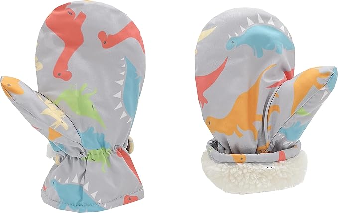 Toddler Gloves Kids Mittens Winter Warm Lined Fleece Gloves Waterproof Snow Baby Mitten for Boys Girls