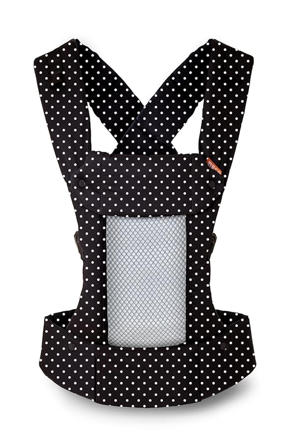 Beco Baby Carrier 8 Hybrid Newborn to Toddler Carrier (7-45lbs) - All in 1 Mesh Toddler Carrier - Baby Carrier Backpack, Front and Hip Carrier with Adjustable Seat - Cooling Ergonomic Carrier (Iris)