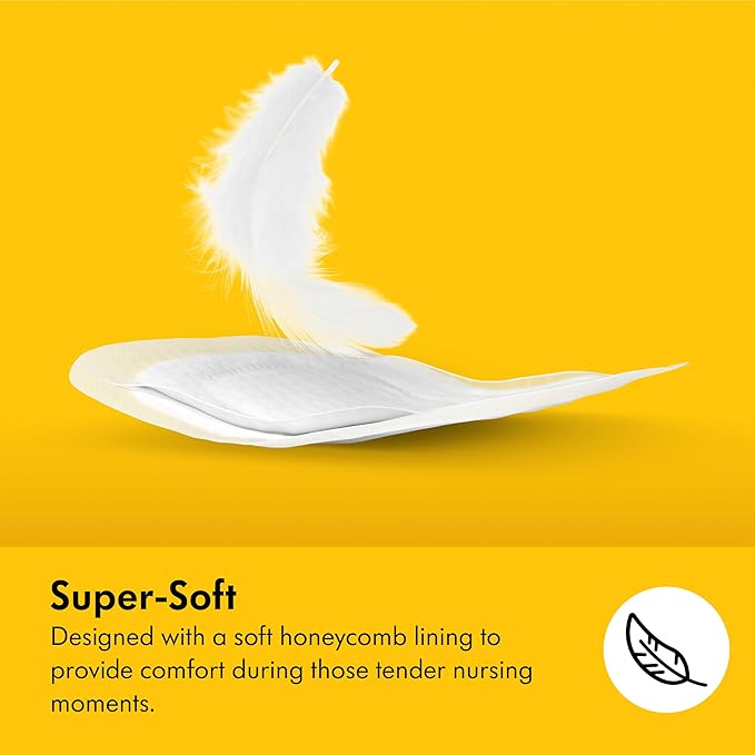 Medela Ultra-Breathable Nursing Pads, Highly Absorbent, Super Soft, Discreet Design for Comfortable Wear, Pack of 120