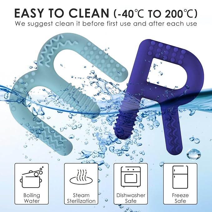 ERKOON Sensory Chew Toys for Autistic Children, 4 Pack Silicone Chewy Tube Oral Motor Tools for Sensory Kids with Autism, Biting, ADHD, SPD, Chewies with Special Needs, Teething Sticks Toys