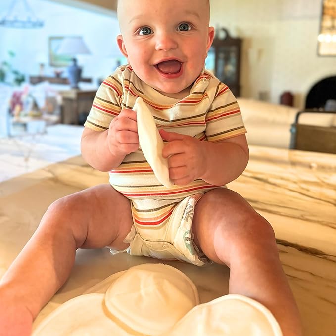 Ameda Washable Nursing Pads | 2 Pairs (4 Count) | Organic Nursing Pads | Breastfeeding Supplies | Reusable Breast Pads for Leaking Milk | Breastfeeding Pads | Viscose from Bamboo