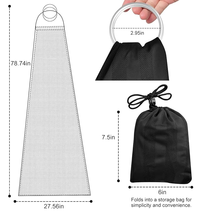 Water Ring Sling Baby Carrier, Adjustable Lightweight Breathable Newborn Carrier Sling for Summer, Swimming, Pool, Beach, Front Chest Mesh Infant Wrap Carrier for Baby Gift(Black)