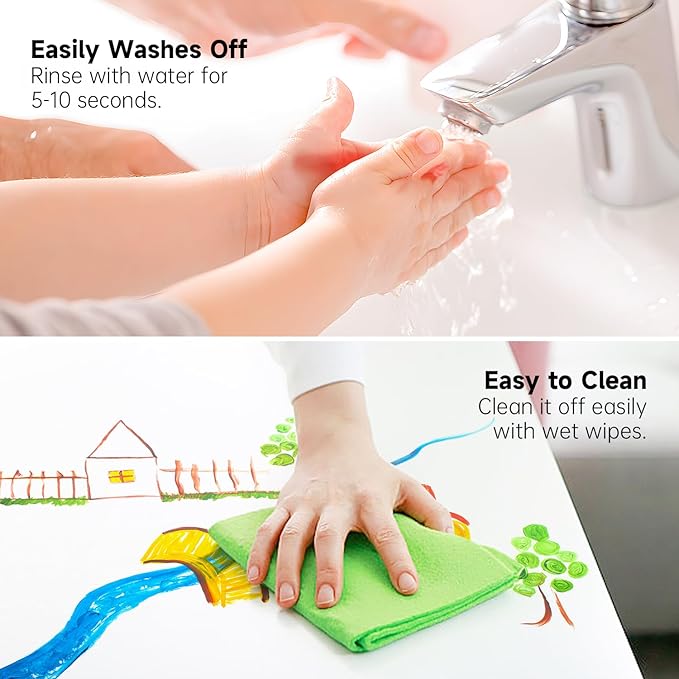 Shuttle Art 16 Colors Watercolor Paint Set Bulk, Pack of 24, Watercolor Paint Set with Paint Brushes for Kids and Adults, Washable Paint for Classroom, Parties, Kindergarten and Art Activities