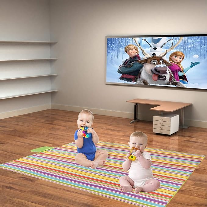 Beach Blanket Extra Large Picnic Blanket Outdoor Blanket Waterproof Sand Free Oversized Camping Mat Foldable Portable Handy Tote for Travel Sports Home Yoga Park Grass Lawn, 79"x57"