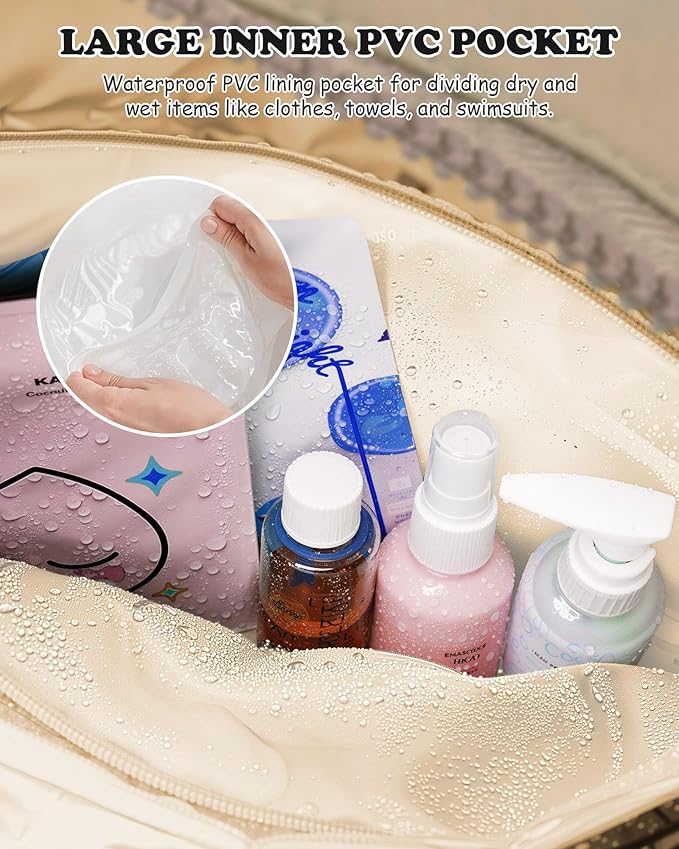 Gifts for Women-Monogram Duffle Bag, Weekender Bags for Women,Overnight Bag with Wet Pocket,Lightweight Travel Bags Personalized Gym Tote with Makeup Pouch