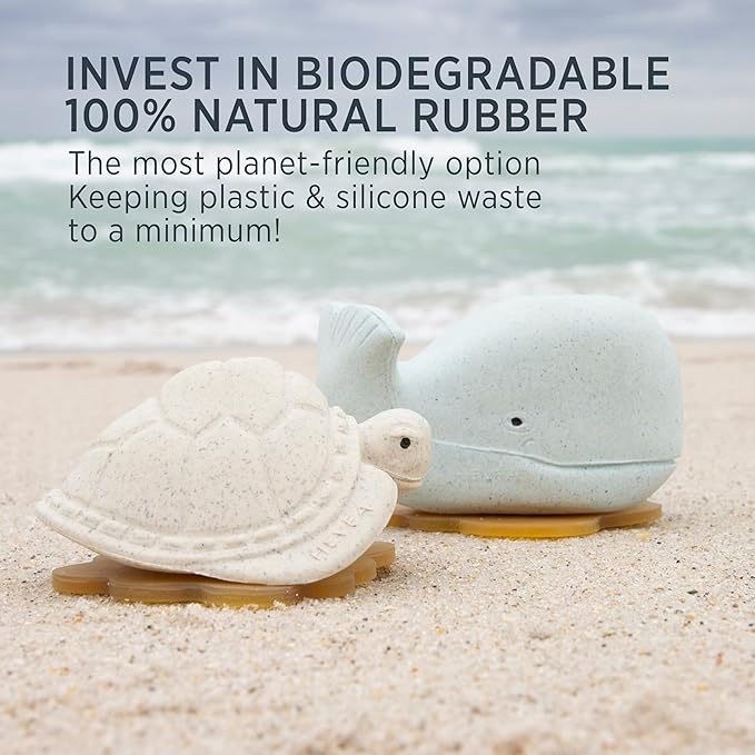 Hevea Squeeze'n'Splash Bath Toys (Duck)