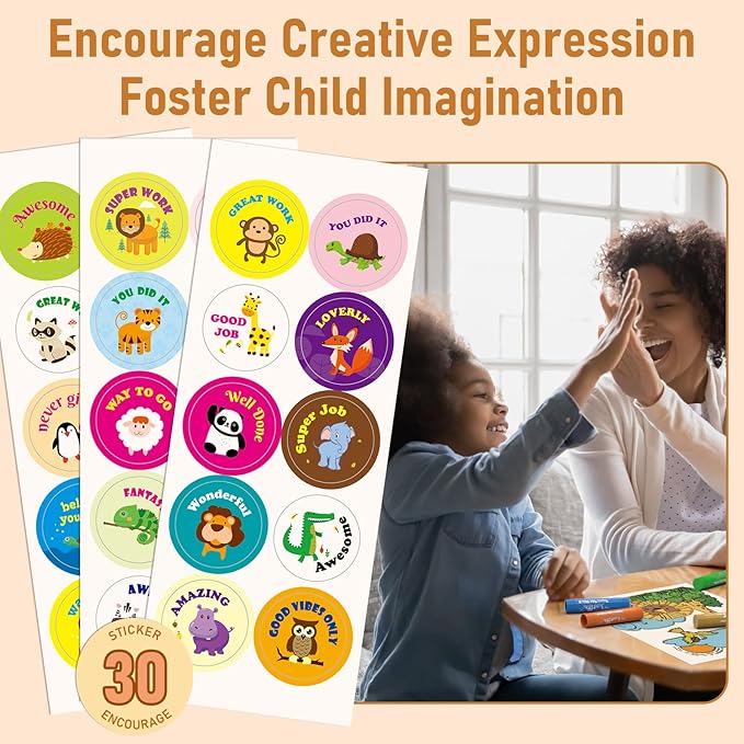 Paint Sticks for Kids 24 Colors, Quick Drying, Smooth, Non-Toxic and Washable Tempera Paint Sticks with 120 PDF Coloring Pages and 30 Stickers, Toddler Art Supplies for Drawing