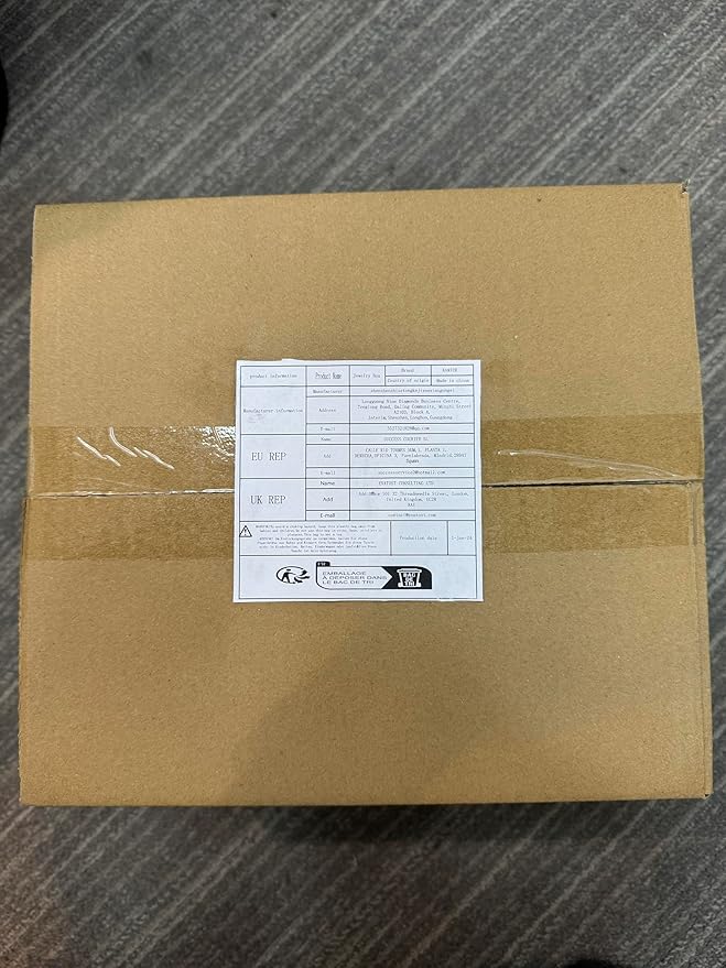 KAMIER Jewelry Holder Organizer, 2 Layers PU Leather Jewelry Box, Large Capacity, Double Lock and Large Mirror, Hidden Necklace Hooks, Removable Dividers, Gift Box Packaging, Black