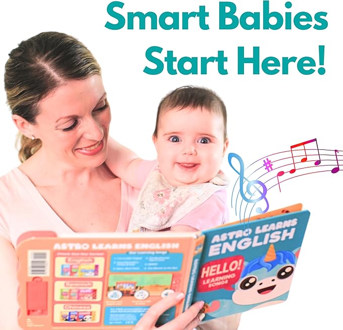 Learning Songs: Musical Toys & Interactive Sound Book for Toddlers 1-3, Baby’s First Year Music Book Gift, Singing Book for 1 Year Old Toddler & Kids, Nursery Rhymes Musical Books for Baby & Children
