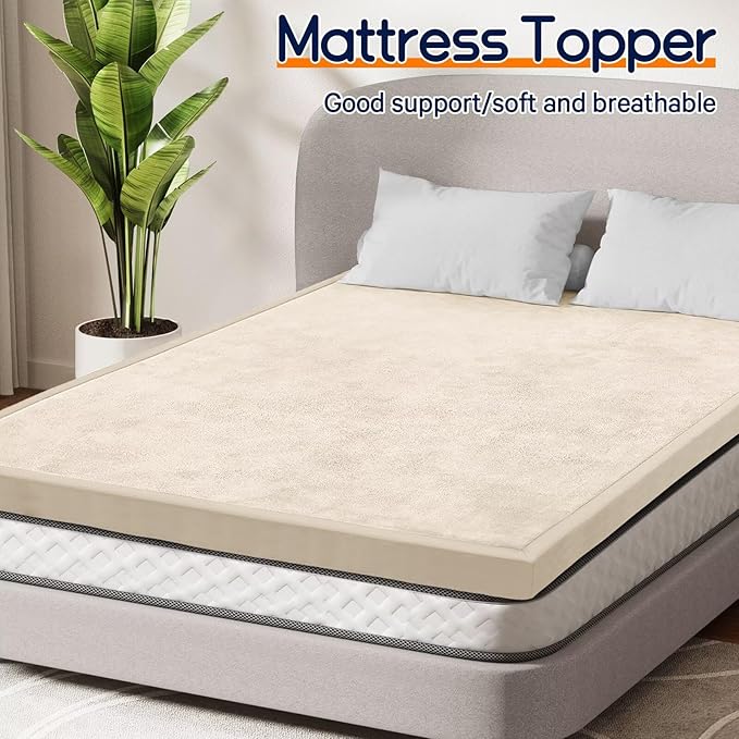 Baby Play Mat for Floor Tummy Time Mat Nursery Rug Muscle Mat Area Rug Playroom Rug Tatami Mat 9'2"x6'7" Memory Foam 1.3" Thick Crawling Mat for Babies,Toddlers, Infants, Kids,Floor Mat(Beige)