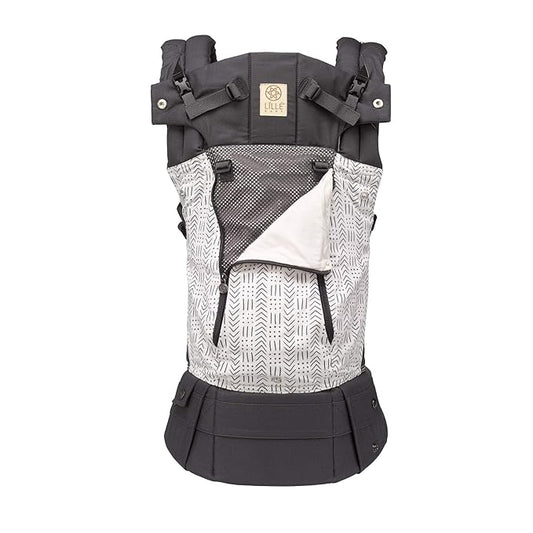 LÍLLÉbaby Complete All Seasons Ergonomic 6-in-1 Baby Carrier Infant to Toddler with Lumbar Support (7-45 Pounds), 360 Degree Baby Wearing & Multi-Position, Inward & Outward Facing (Etch)