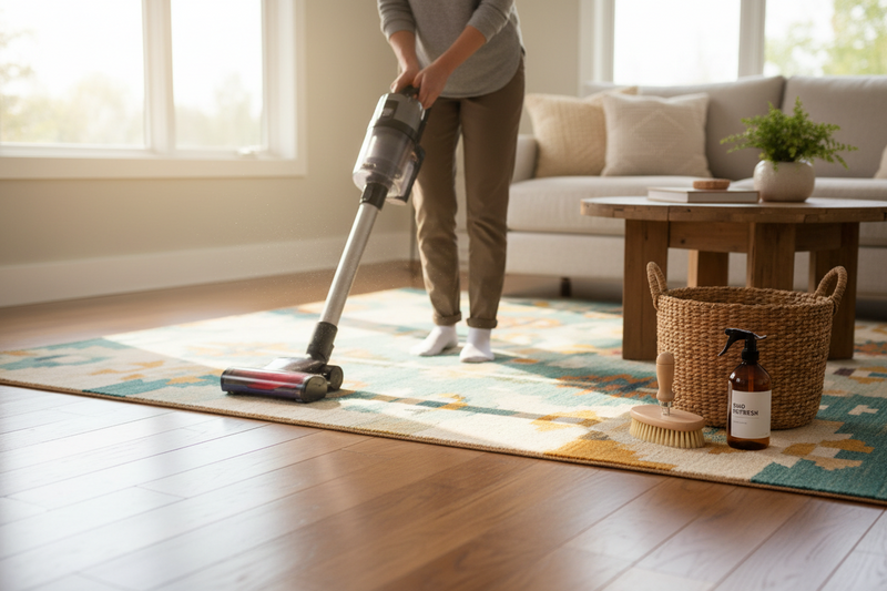 Area Rug Care Guide: Simple Tips to Keep Your Rugs Looking New for Years