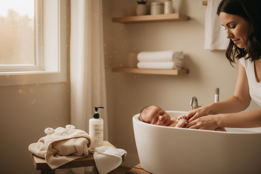The Complete Newborn Bath Routine – A Step-by-Step Guide for First-Time Parents