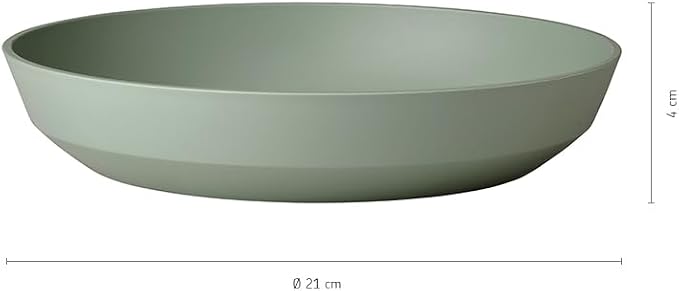 Mepal - Deep plate 4 pieces Silueta - Dishwasher & microwave resistant - - Image 5