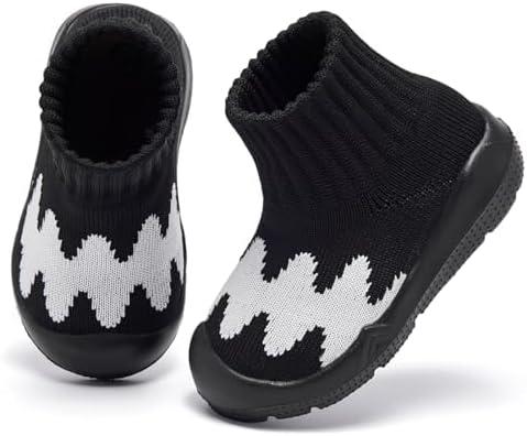 MORENDL Toddler Sock Shoes Baby Walking Shoes Infant Slippers Boys & Girls Non-Slip Sneakers
