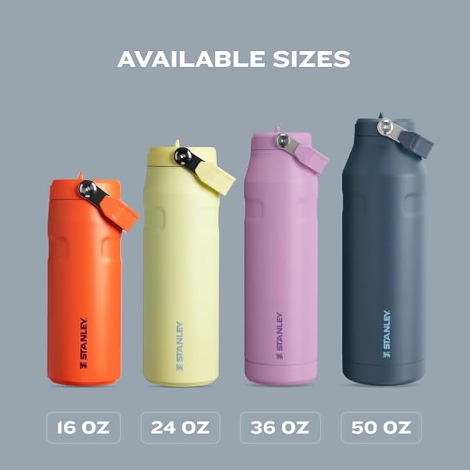 Stanley IceFlow Flip Straw 2.0 Water Bottle 36 OZ | Built-In Straw - Image 7