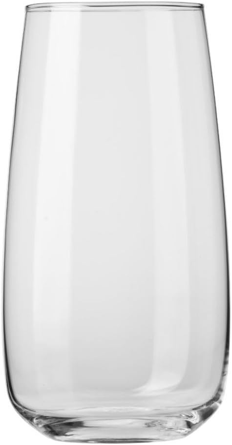 Krosno glasses for water, iced tea Elegant design | Set of 6 | Capacity 23.7 Fl - Image 3