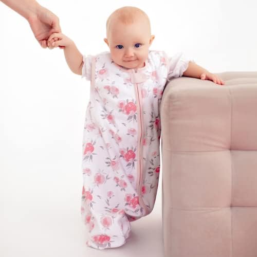 Mama Cheetah Baby Sleep Sack 2.5 TOG, Winter Baby Sleeping Bag with 2-Way Zipper, Organic Cotton Swaddle Transition Wearable Blanket for Boy Girl Infant Toddler, 18-24 Months, 1-Pack