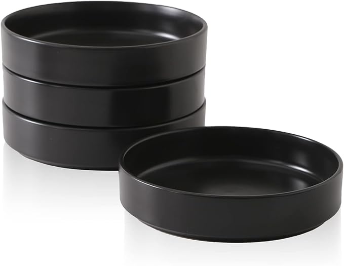 Stone Lain Celina Stoneware Bowl Set, 4-Piece Pasta Bowls by Unknown