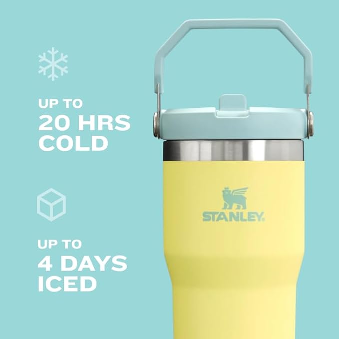 STANLEY IceFlow 2.0 Flip Straw Tumbler, 30 oz, Dried Pine | Easy Carry Handle | - Image 5