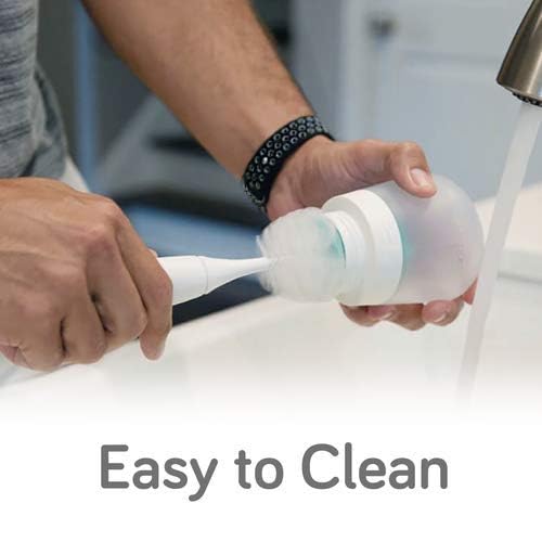 Nanobebe Flexy Silicone Baby Bottle, Anti-Colic, Natural Feel, Non-Collapsing Nipple, Non-Tip Stable Base, Easy to Clean 2-Pack, Sage, 9oz