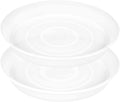 2 Pack of 19 inch Plant Saucer, 2.7" Depth Tray, Large Deep Garden Plastic by Bleuhome