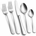 Silverware Set for 4, Stainless Steel Flatware Cutlery Set, Mirror Polished | by Nice+Kitchen
