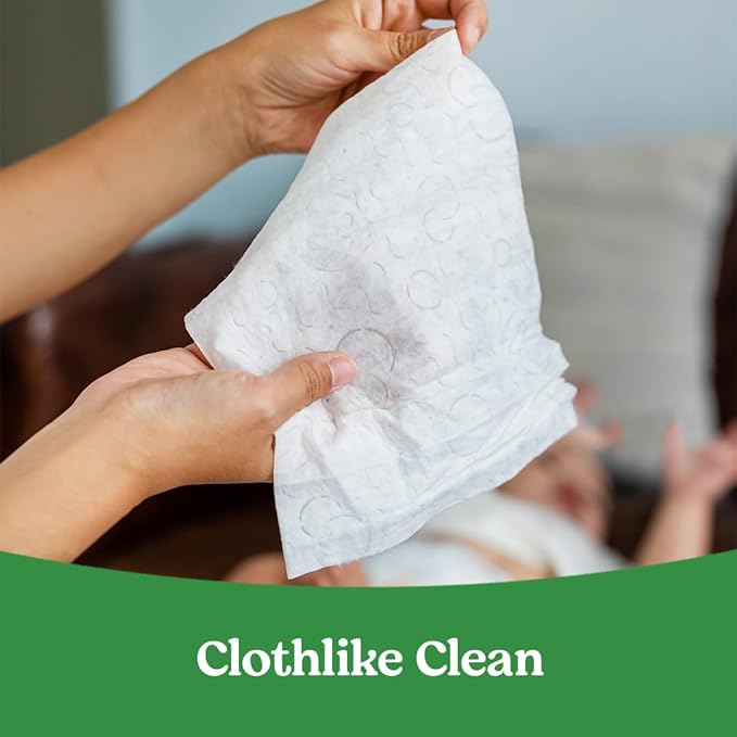 Huggies Natural Care Sensitive Baby Wipes, Unscented, Hypoallergenic, 99% Purified Water, 10 Flip-Top Packs (560 Wipes Total)