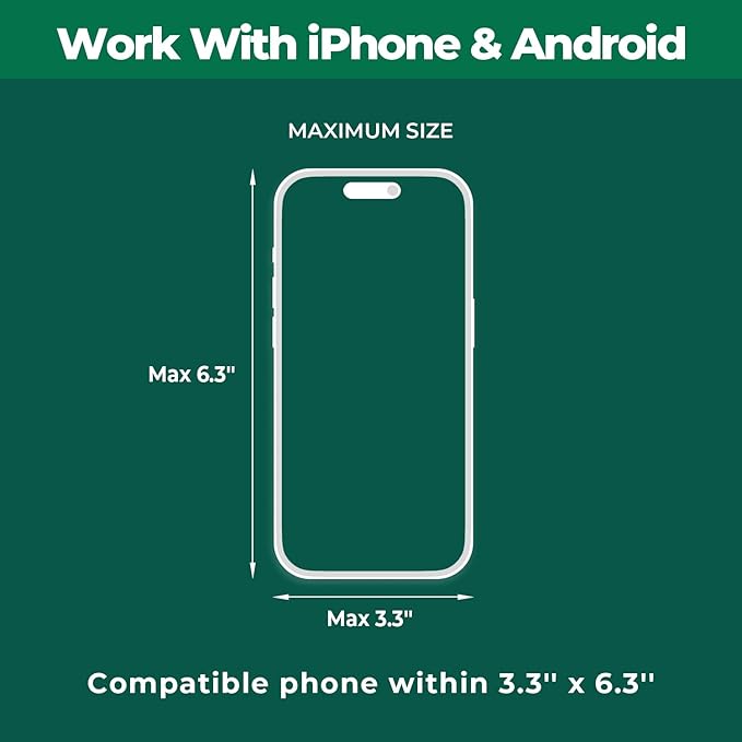 VR Headset for Phone with Controller, Anti-Blue Lens PD & Fl Adjustable Virtual Reality Goggles Set for Kids and Adults, Compatible with iPhone 16/15/14/13/12 Samsung Android 4.5-6.7"