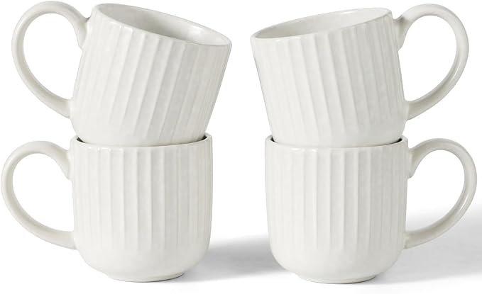 famiware Coffee Mugs Set of 4, Starlight 11 oz Mug Cup Set by Famiware
