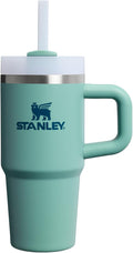 STANLEY Quencher H2.0 Flow State Tumbler, 14 oz, Spring Green | Handle and by Unknown