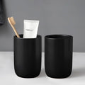 Matte Black Toothbrush Holders for Bathrooms by BSDISP