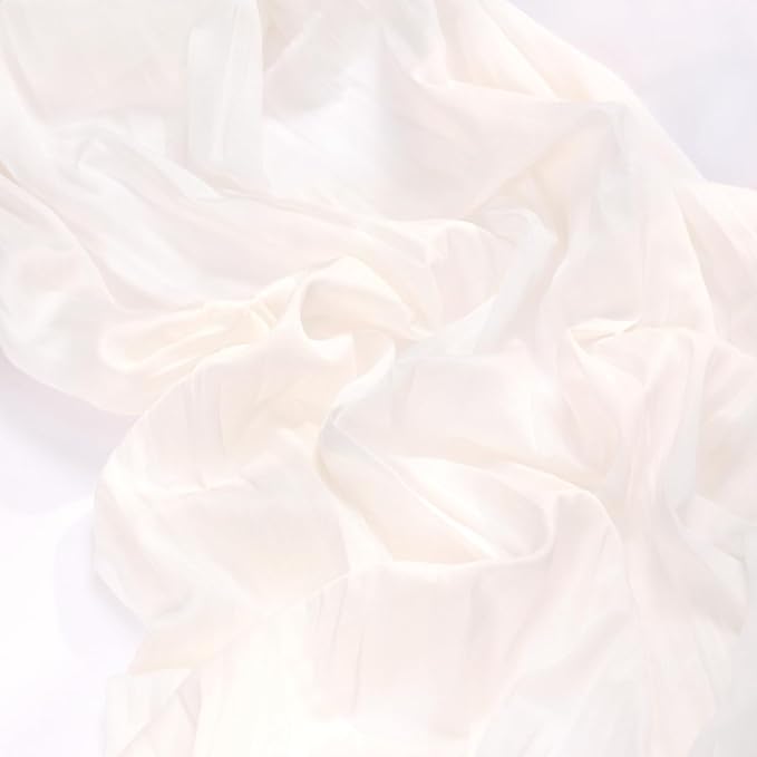 6 Pack Ivory White Cheesecloth Table Runner Rustic Gauze Centerpiece | - Image 4