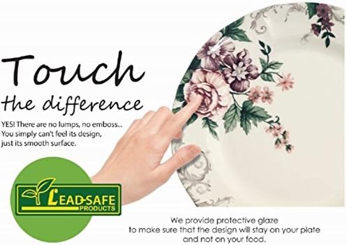 24-Piece Porcelain Dinnerware Set - Image 7
