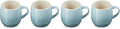 Le Creuset Stoneware Set of 4 Heritage Mugs, 13 oz. each, Sea Salt by Unknown