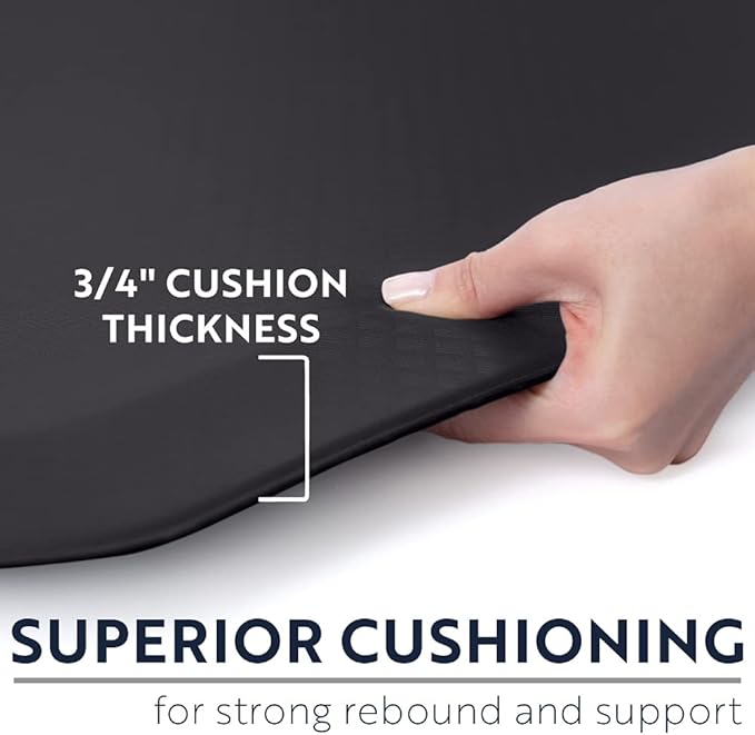 KANGAROO Anti Fatigue Mats for Kitchen Floor, Back Pressure, 3/4 Inch Thick - Image 2