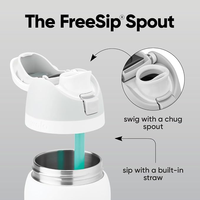Owala FreeSip Stainless Steel Water Bottle 24 oz Calm Waters - Image 3