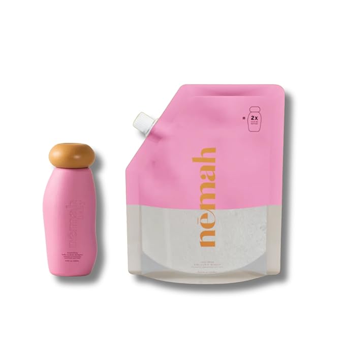 Nemah Nourishing Baby Wash & Shampoo Refill Set